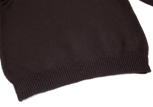 Martin Margiela 10 Low Gauge Knit Sweater (Jumper) Brown XL | PLAYFUL