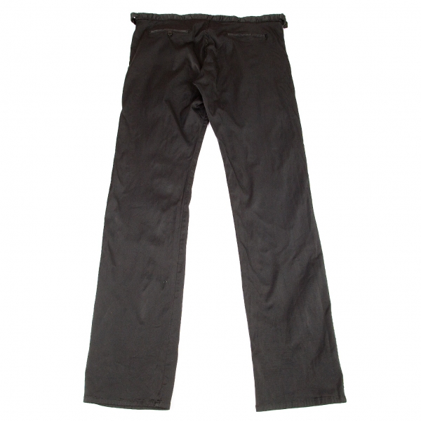 COMME des GARCONS Graphic Print Stretch Pants (Trousers) Black,White XS