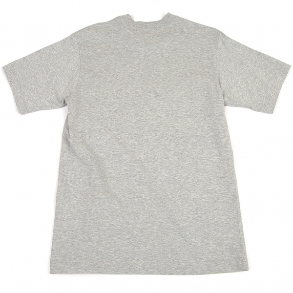 COMME des GARCONS SHIRT Message Printed T Shirt Grey L | PLAYFUL