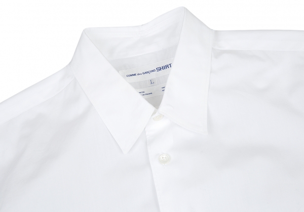 COMME des GARCONS SHIRT Printed Long Sleeve Shirt White L | PLAYFUL