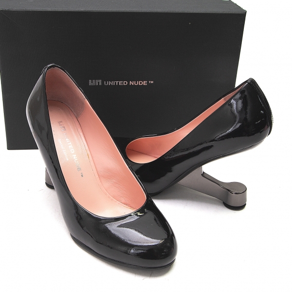 UNITED NUDE Patent Leather Eamz Pumps Black 37 | PLAYFUL
