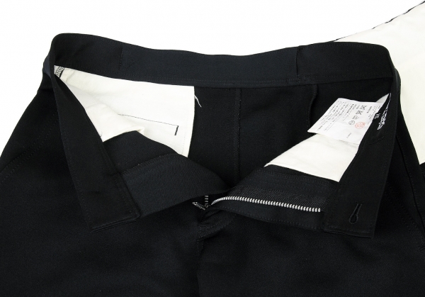 BLACK COMME des GARCONS Wrap Pleats Skirt Pants (Trousers) Black