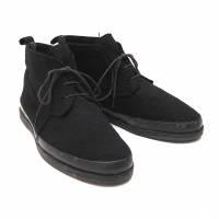  Y's for men Rubber Sole Felt Chukka boots Black US About 9
