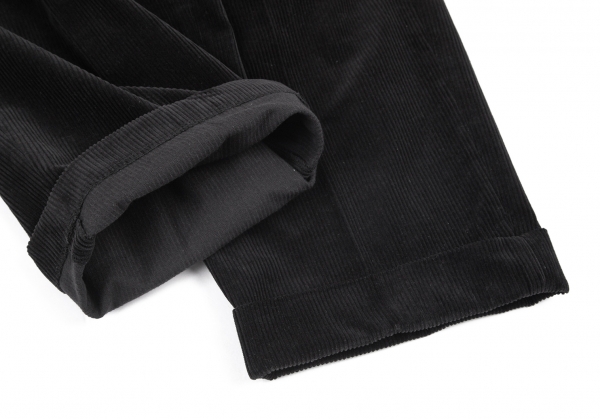 COMME des GARCONS HOMME Corduroy Pants (Trousers) Black M | PLAYFUL