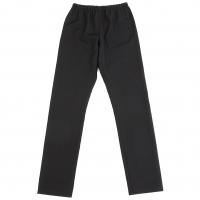  Yohji Yamamoto FEMME Wool Gabardine Pants (Trousers) Black 1