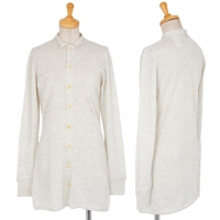  45rpm Wool Knit Long Sleeve Shirt Grey 2
