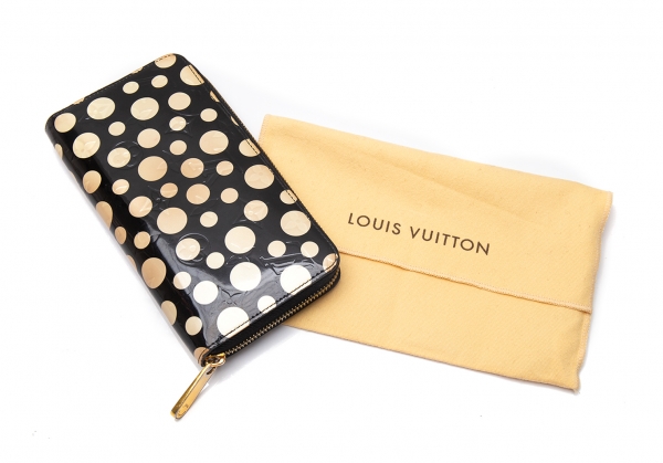 Louis Vuitton Zippy Wallet Yayoi Kusama Painted Dots Monogram Canvas Brown  236124310