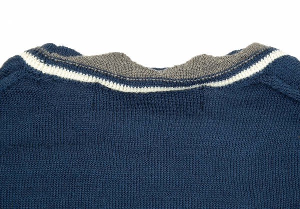COMME des GARCONS HOMME PLUS Neck Design Short Sleeve Knit Top 