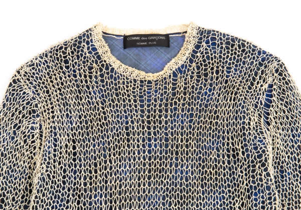 COMME des GARCONS HOMME PLUS Plaids Layer Knit Sweater (Jumper