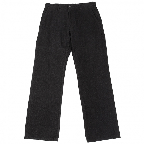  COMME des GARCONS HOMME PLUS Cotton Napped Pants (Trousers) Black L