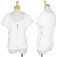  ISSEY MIYAKE HaaT Stitched T Shirt White 2