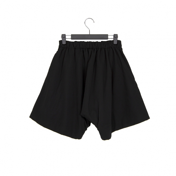 COMME des GARCONS Wool Gabardine Padding Shorts Black XS