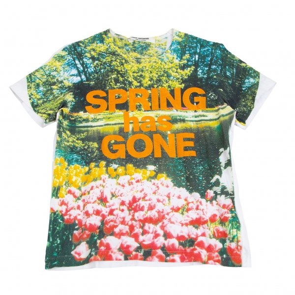 forarbejdning Dripping Pickering JUNYA WATANABE COMME des GARCONS Flower T Shirt White,Multi-Color S~M |  PLAYFUL
