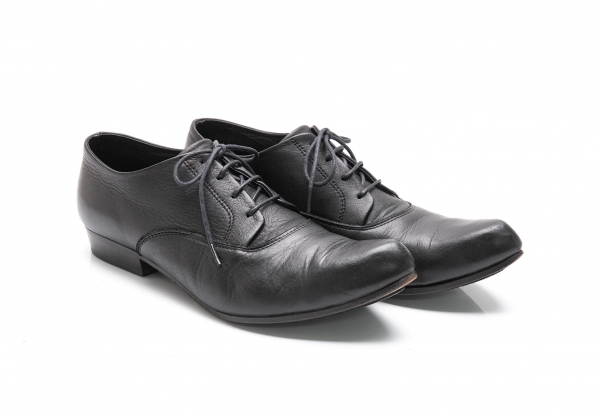 Yohji Yamamoto NOIR Leather Shoes Black US 7.5 | PLAYFUL