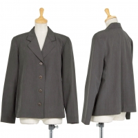 yoshie inaba Silk Wool Jacket Grey 9