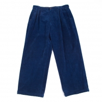 Papas Cotton Corduroy Pants (Trousers) Blue L