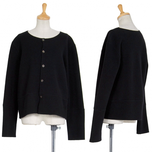tricot COMME des GARCONS Wool Cardigan Black S-M | PLAYFUL