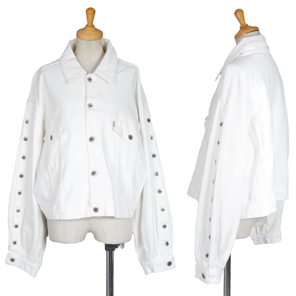 levis white jacket