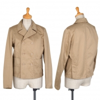  tricot COMME des GARCONS Stitched Double Breasted Jacket Beige M