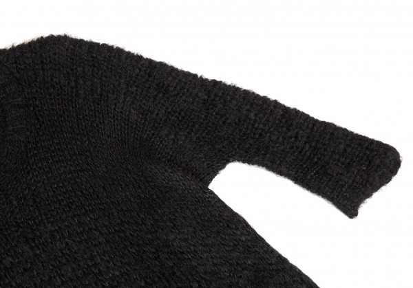 JUNYA WATANABE COMME des GARCONS Mohair Wool Knit (Jumper) Black S 