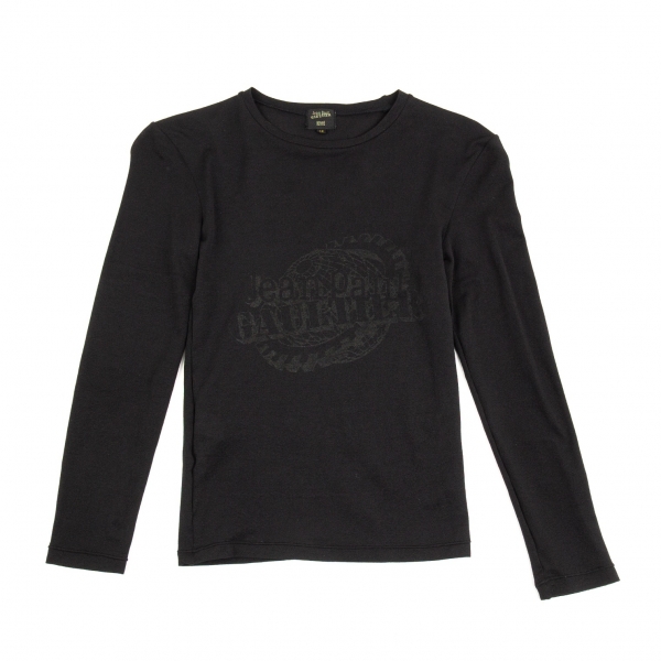 Jean-Paul GAULTIER HOMME Logo Printed T Shirt Black 48 | PLAYFUL