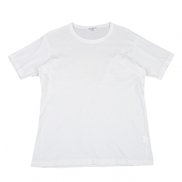 ヨウジヤマモト プールオムYohji Yamamoto POUR HOMME コットンベーシックTシャツ 白3