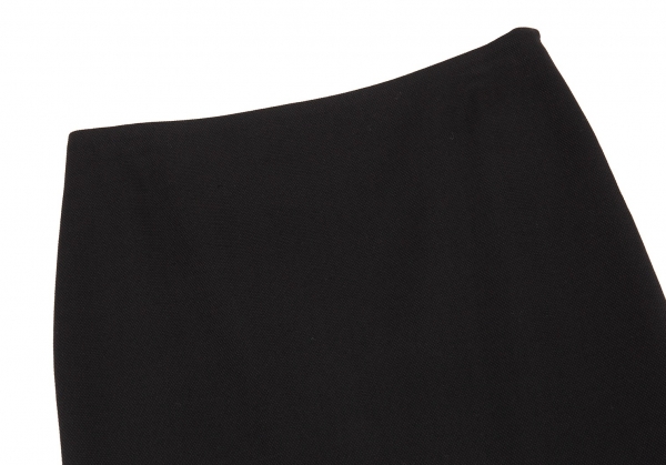 クリスマスファッション ジャンポールゴルチエ ファムJean 【レディース】 黒40 裾プリーツ切替変わり織りスカート FEMME