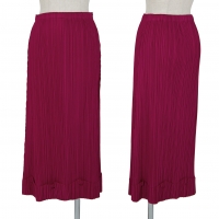  Unbranded Cutting Pleats Skirt Purple S-M