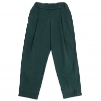  ISSEY MIYAKE Stretch Cotton Cutting Design Pants (Trousers) Green 2
