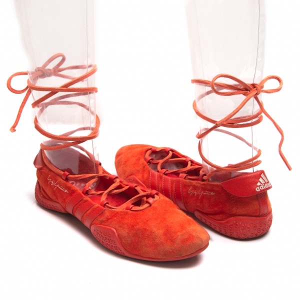 Yohji Yamamoto Ballet Design Sneaker (Trainers) Red US 6 | PLAYFUL