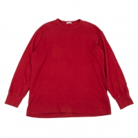  COMME des GARCONS HOMME Long Sleeve T Shirt Red S-M