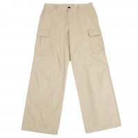  YOSHIE INABA L'EQUIPE Cotton Cargo Pants (Trousers) Beige 11