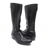 Y's Back Zip Long Boots Black US About 7