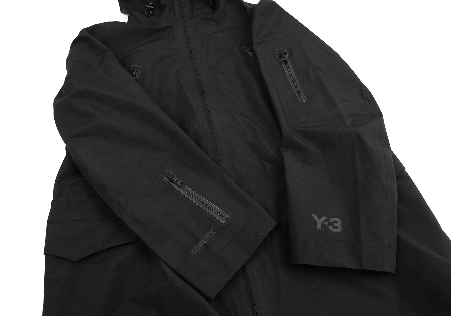 Y-3 adidas ゴアテックス マウンテンパーカー ダブルジップ ジャケット