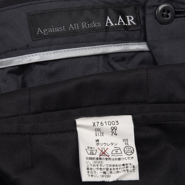 Against All Risks-A.A.R Cotton Polyester Stretch Pants (Trousers