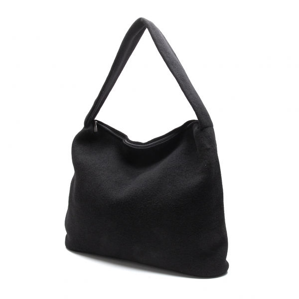 JURGEN LEHL Felt Wool Shoulder Bag Black | PLAYFUL