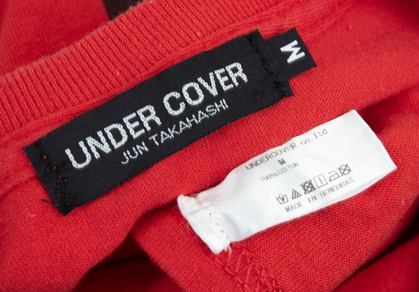 UNDER COVER ニット・セーター 2(M位) 赤x紺x白(総柄)