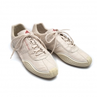  Yohji Yamamoto POUR HOMME x adidas Leather Sneakers (Trainers) Ivory US11.5