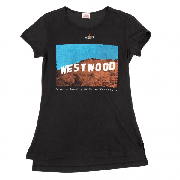 Vivienne Westwood Printed T Shirt Black XS-S | PLAYFUL