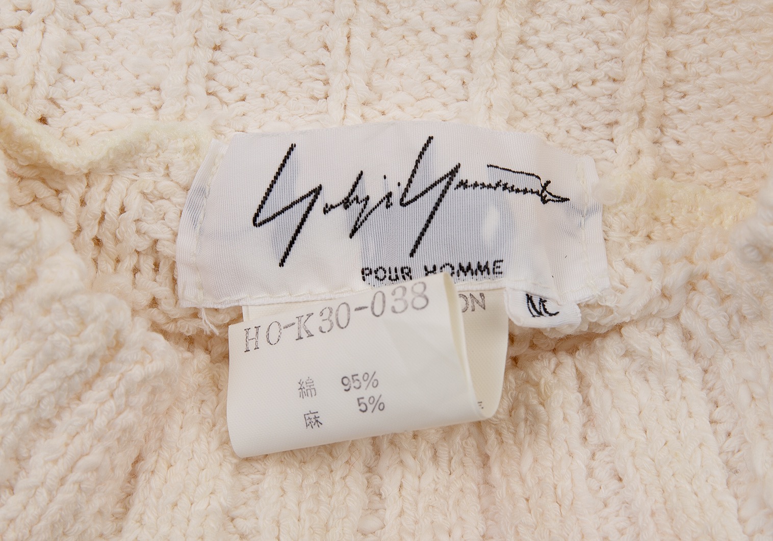 1995 Yohji Yamamoto Pour Homme ニット セーター