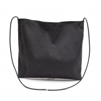  Dior Logo Jacquard Shoulder Bag Black 