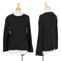  tricot COMME des GARCONS Embroidery Top Black S-M