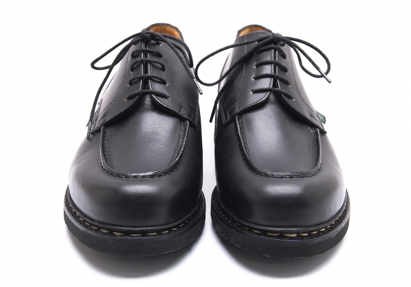 Paraboot CHAMBORD Leather Shoes Black US 9 | PLAYFUL