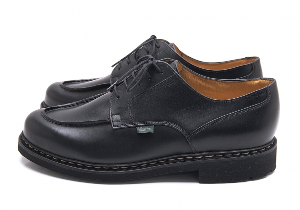 Paraboot CHAMBORD Leather Shoes Black US 9 | PLAYFUL