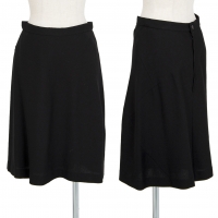  COMME des GARCONS Wool Switching Skirt Black M