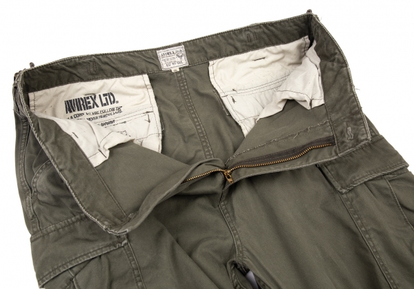 AVIREX M-51 Cotton Cargo Pants (Trousers) Khaki 2XL | PLAYFUL