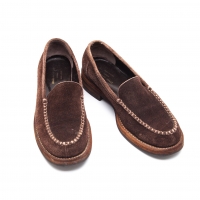  COMME des GARCONS HOMME Suede Loafer Shoes Brown 24(About US 6)