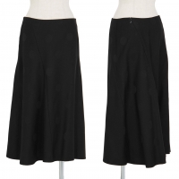  Y's Exclusive Wool Rayon Dot Skirt Black 38