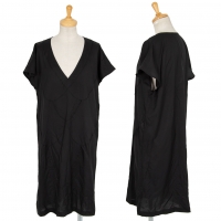  ISSEY MIYAKE Stitch Sleeveless Dress Black 2