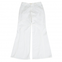  ISSEY MIYAKE Twill Curve Switch Pants (Trousers) White 3